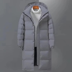 Nouveau hiver hommes longues doudounes à capuche décontracté duvet de canard manteaux qualité mâle extérieur coupe-vent chaud hiver Parkas hommes vêtements - Product Image 2