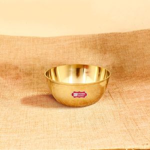 ชามทองเหลืองขัดเงาหรูหราทำด้วยมือสำหรับตกแต่งโต๊ะในห้องนั่งเล่นและตกแต่งห้องครัว - Product Image 5