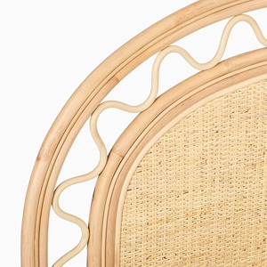 Tête de lit en rotin arqué durable Décoration de chambre à coucher Matériau naturel Fabriqué au Vietnam Mobilier de maison durable Vente en gros - Product Image 3