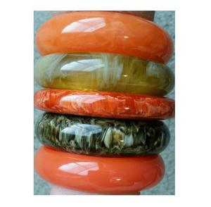 Tendance personnalisé femmes artisanales ange résine mode Bracelet à la main indien modèle motif brin résine artisanat - Product Image 4