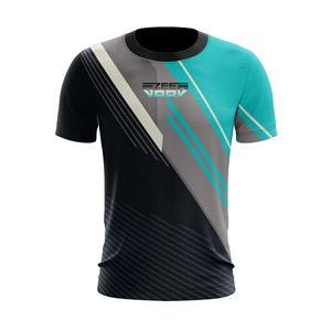 Camiseta Deportiva Personalizada para Hombre, para Correr, Fútbol, Entrenamiento, Manga Corta, Secado Rápido, Transpirable, Ecológica, con Estampado, 100% Poliéster - Product Image 1