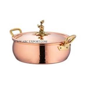 Restaurant Stock Food <b>Pots</b> Metal Shiny Luxury Handles Ruffoni Designing Knobs Home Kitchen Food Server Ware <b>Pots</b> Restaurant Use - Product Image 6
