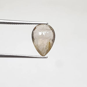 Piedras preciosas sueltas de cuarzo facetado rutilado de excelente grado, piedras preciosas rutiladas sueltas facetadas de rutilo dorado, piedras cortadas facetadas OEM - Product Image 1