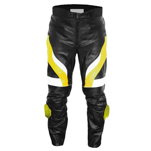 Pantalones de carreras de Motocross de alta calidad para hombre, pantalones de carreras de cuero personalizados impermeables de alta calidad para Motocross - Product Image 2
