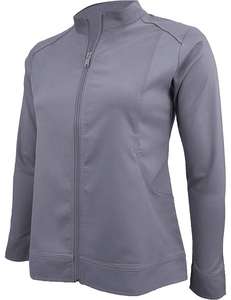 Léger échauffement uniformes naturels femmes infirmière vêtements de travail gommage veste doux extensible hôpital cliniques hôpital veste médicale - Product Image 4