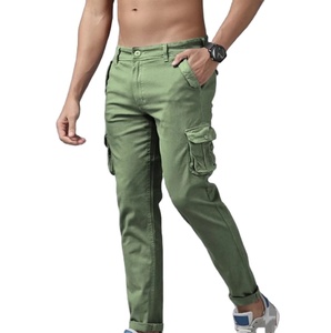 Pantalon cargo décontracté unisexe respirant et élégant en coton, coupe confortable pour une utilisation quotidienne, anti-froissement - Product Image 4