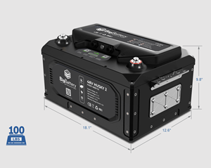 5.12kWh 2-PWR 12V 24V 48V LiFePO4แบตเตอรี่อุตสาหกรรมพลังงานสูงพร้อมจัดส่ง - Product Image 5