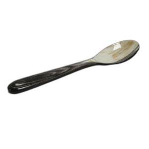 Cuillère en corne de buffle, ensemble de serveurs à salade en corne de buffle avec 2 spatules, ustensiles durables faits à la main - Product Image 6