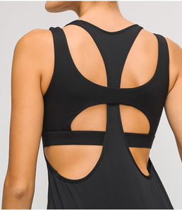 Camisetas sin mangas para mujer al por mayor, camisetas deportivas personalizadas para mujer, camisetas sin mangas holgadas para entrenamiento de gimnasia y culturismo muscular para mujer con OEM - Product Image 6