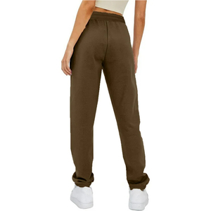 Pantalones Deportivos de Lona para Mujer, con Cordones, Estilo Urbano, para Invierno, con Bolsillos, Suaves, Casuales, para Entrenamiento, Fitness, Yoga, Precio al por Mayor - Product Image 2