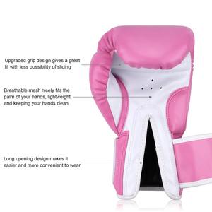 Guantes de boxeo de cuero de alta calidad Estilo de tendencia con logotipo personalizable Último Diseño y todos los colores Nueva llegada para artes marciales - Product Image 3