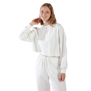 Sudadera con capucha de forro polar informal de manga larga para mujer OEM de marca personalizada-Impresión personalizable transpirable de secado rápido ecológica - Product Image 1