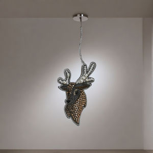 เครื่องประดับแขวนรูปดาวทำด้วยมือพร้อมลูกปัดจริงเครื่องประดับตกแต่งเครื่องแต่งกายคริสต์มาสสำหรับใช้ในบ้าน - Product Image 2