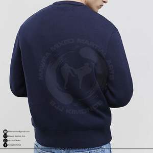 Premium Mawra 100% <b>Wool</b> Embroidered Men's Luxury High Quality Winter Streetwear Warm Outdoor Designer Pullover Sweatshirt - Product Image 5