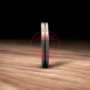 สร้อยข้อมือเหล็กดามัสกัสทำด้วยมือกำหนดเองได้ทุกเพศ - Product Image 3