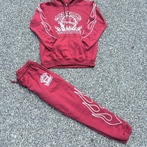 PROTEXA INDUSTRIES Ensemble sweat à capuche et pantalon de survêtement 100% Coton Écologique Respirant Séchage Rapide Coupe Ample Évasée et Bouffante - Product Image 3