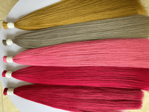 Venta Directa al por Mayor de Extensiones de Cabello Virgen Vietnamita Azura Remy, Doble Trama a Máquina, 100g, Cabello Humano a Granel de Alta Calidad - Product Image 3