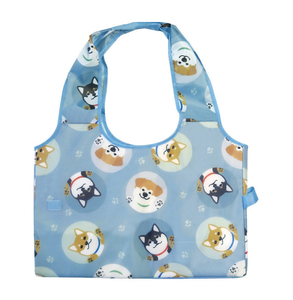 Bolsa de compras de poliéster con logotipo personalizado pequeño de marca más vendida - Product Image 1