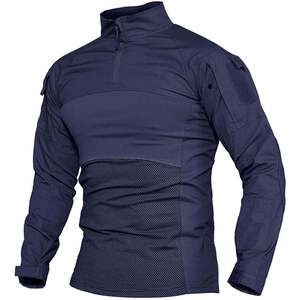 Camisa Táctica Estilo Utilitario con Característica Impermeable, Mangas Largas, Tela Resistente para Entusiastas del Aire Libre, Sitios de Trabajo, Campamento - Product Image 2
