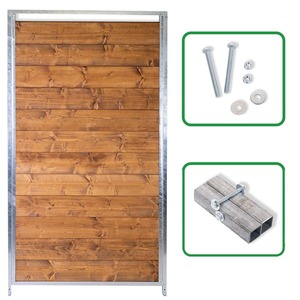 1 xh1 zincato a caldo pannello isolante in legno da 80 metri per mobili da esterno - Product Image 6