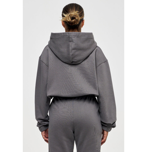 Nouvel arrivage OEM Sweat à capuche court personnalisé à manches longues pour hommes 100% coton saison d'hiver Pull-Over à capuche disponible en différentes couleurs - Product Image 3