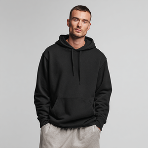 Biểu Tượng Tùy Chỉnh Sang Trọng Mens Quần Áo Hoodies Chất Lượng Cao Heavyweight Quá Khổ Bông Trống Người Đàn Ông Của Hoodies - Product Image 4