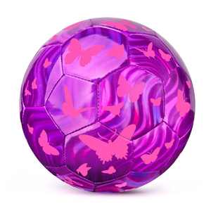 Ballon de football intérieur/extérieur de haute qualité imprimé sur mesure taille 4 vente en gros mini ballon de sport lisse et durable style pakistanais - Product Image 5