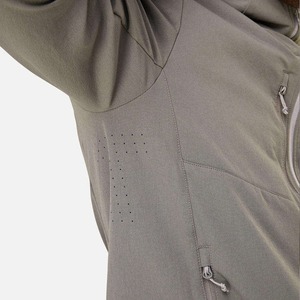 Streetwear hiver personnalisé de haute qualité Survêtement coupe-vent Veste courte en nylon surdimensionnée avec fermeture éclair en polyester pour hommes - Product Image 5