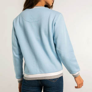 Estilo de lujo Diseño básico Venta en línea Mujeres Sudadera Manga larga Clima caliente Pakistán Hecho Mujeres Sudadera - Product Image 4