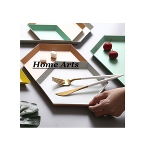 Bandeja de servicio de hierro personalizada de calidad superior Diseño fantástico con forma de tamaño personalizado de calidad superior para dulces que sirven a granel - Product Image 1