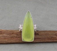 Bague en jade abeille en argent sterling 925 massif en forme de poignard fait à la main bague en pierre précieuse pour femme cadeau d'anniversaire de mariage