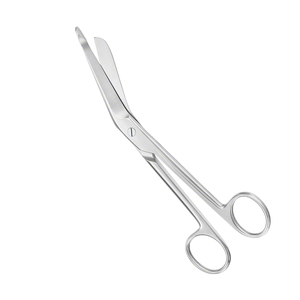 Tijeras de vendaje Lister de alto grado, hoja afilada estándar en ángulo, 130mm, 5 18 pulgadas, tijeras quirúrgicas médicas - Product Image 1