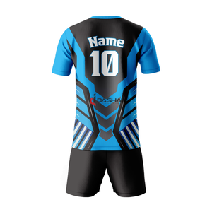 2024 personnalisé de haute qualité hommes vêtements de Football ensemble vente chaude Sublimation Football uniforme chemise et court pour adultes - Product Image 2