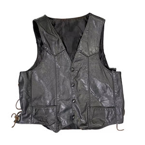 เสื้อกั๊กหนังขี่จักรยานสำหรับผู้ใหญ่ขนาดใหญ่วินเทจ2025สไตล์ใหม่สำหรับฤดูหนาว - Product Image 1