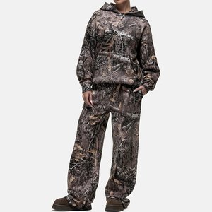 Nuevo Conjunto Deportivo con Capucha y Diseño Personalizado con Logotipo, Pantalones Deportivos Largos para Mujer, Transpirables, Estilo Urbano - Product Image 1