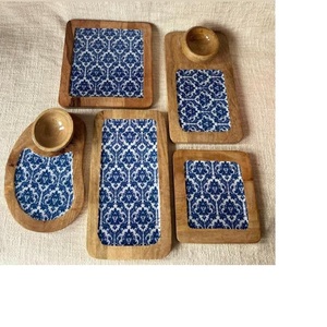 Las mejores bandejas de madera muy atractivas hechas a medida con bases de resina ideales para tiendas de decoración del hogar adecuadas para reventa por Marco - Product Image 3