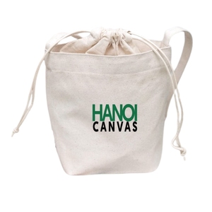 Sac fourre-tout en toile à la mode avec motif de lettre BSCI à cordon pour les déplacements et les achats Taille personnalisée Fabriqué au Vietnam - Product Image 1