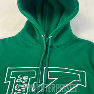 Sweat à capuche polaire d'hiver pour homme 100% coton brodé décontracté grande taille coupe classique 430g - Product Image 3