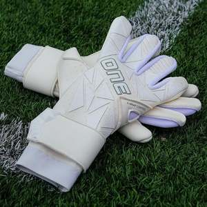 Gants de gardien de but en cuir de qualité supérieure personnalisables coupe personnalisée poignée en latex de football en gros - Product Image 4