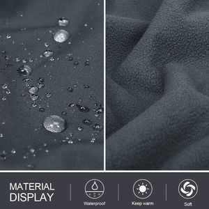 Veste Softshell Unisexe d'Hiver pour l'Extérieur, à Capuche, en Toile, Fermeture Éclair Intégrale, Imperméable, Respirante, Coupe-Vent, Écologique, Séchage Rapide - Product Image 6