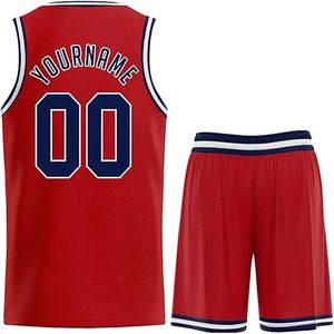 Conjunto de uniforme de baloncesto transpirable personalizable, ropa deportiva de talla grande para verano, bajo MOQ - Product Image 2