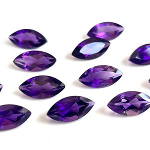 Améthyste naturelle Marquise 2x4mm à facettes-Améthyste en vrac Marquise de qualité supérieure - Product Image 1