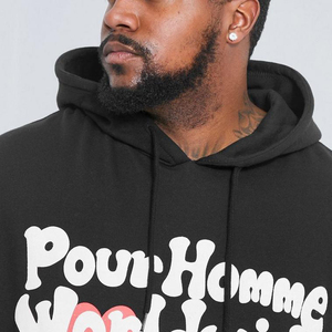 Custom Distressed <b>Embroidery</b> Heavyweight 100% Cotton Winter Men Tracksuit Fleece Flare Sweatpants Hoodie 2-Piece <b>Set</b> - Product Image 4