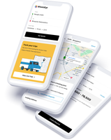 La plus grande conception d'application mobile de réservation de camion en ligne