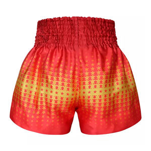 Pantalones Cortos Deportivos de Malla Personalizados para Hombre, de Alta Calidad, Transpirables, de Tela de Poliéster Resistente, para Kickboxing, Muay Thai, MMA y Boxeo - Product Image 3