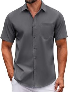 Chemise hawaïenne pour homme à manches courtes imprimé floral Robe pour homme Chemises formelles Chemises décontractées pour homme Chemise - Product Image 2