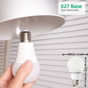 Optonica A60 <span class=keywords><strong>LED</strong></span> bóng đèn E27 8.5 Watt 806 lumen năng lượng Class F 2700K màu trắng nhiệt độ đèn - Product Image 6