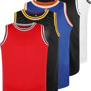 Camisetas de Baloncesto Deportivas Reversibles de Malla para Hombre - Product Image 1