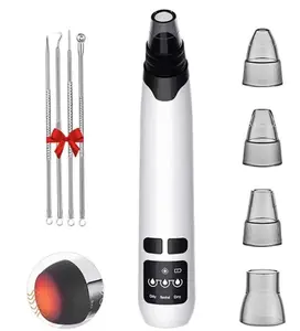 Ấm nén nang mụn đầu đen mụn trứng cá mụn nhọt sâu làm sạch hút thiết bị điện mụn đầu đen Remover chân không - Product Image 1