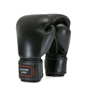 Guantes de Kick Boxing de cuero PU personalizados profesionales al por mayor con logotipo para entrenamiento de MMA al aire libre - Product Image 2